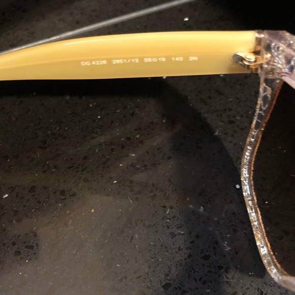 Dolce & Gabbana Gold Lace sunglasses - Picture 7 of 11